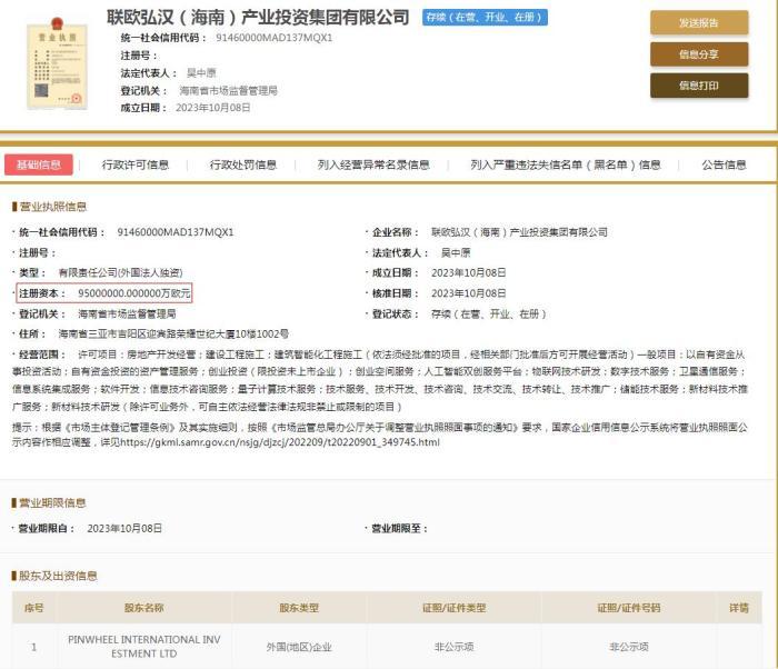注冊資本均高達(dá)7.3萬億元,這4家公司啥來頭?